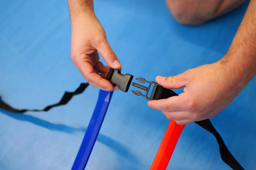 Koppelbare loopladders met draagtas