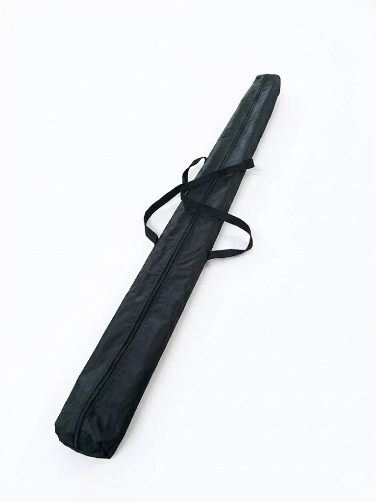 Set van 10 neongele slalompalen met grondpinnen - 172cm