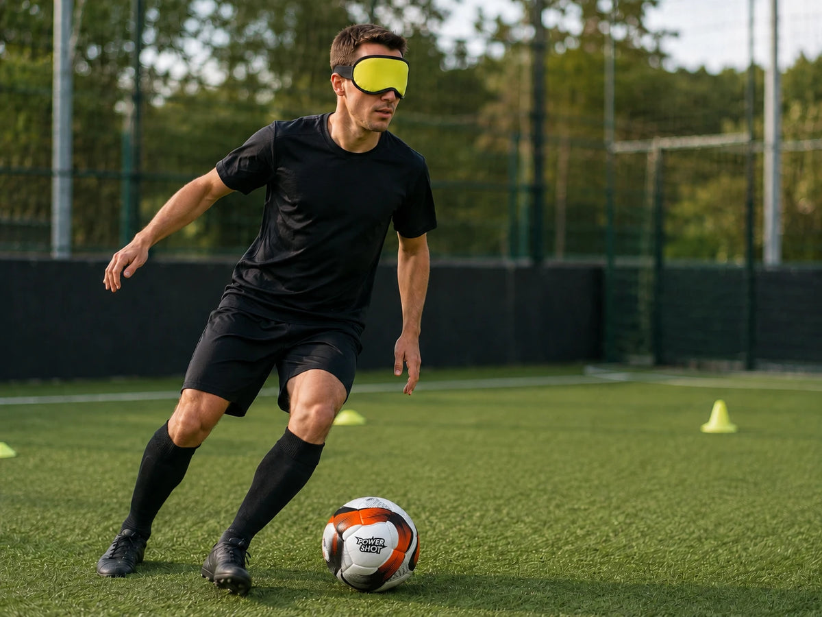Set van 12 verduisterende blinddoeken voor blind voetbal