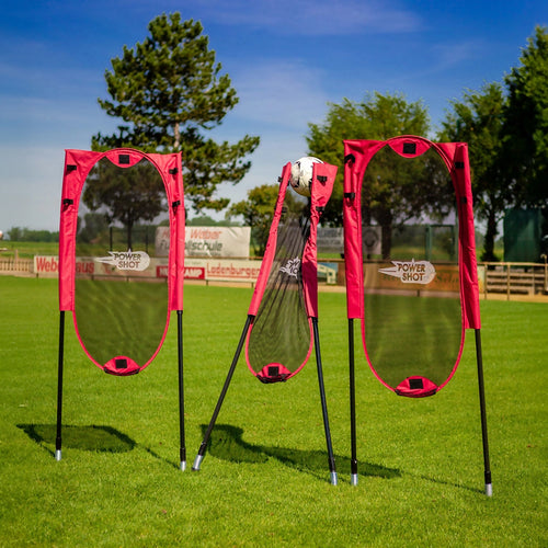Kit of 3 flexible and foldable free kick dummies