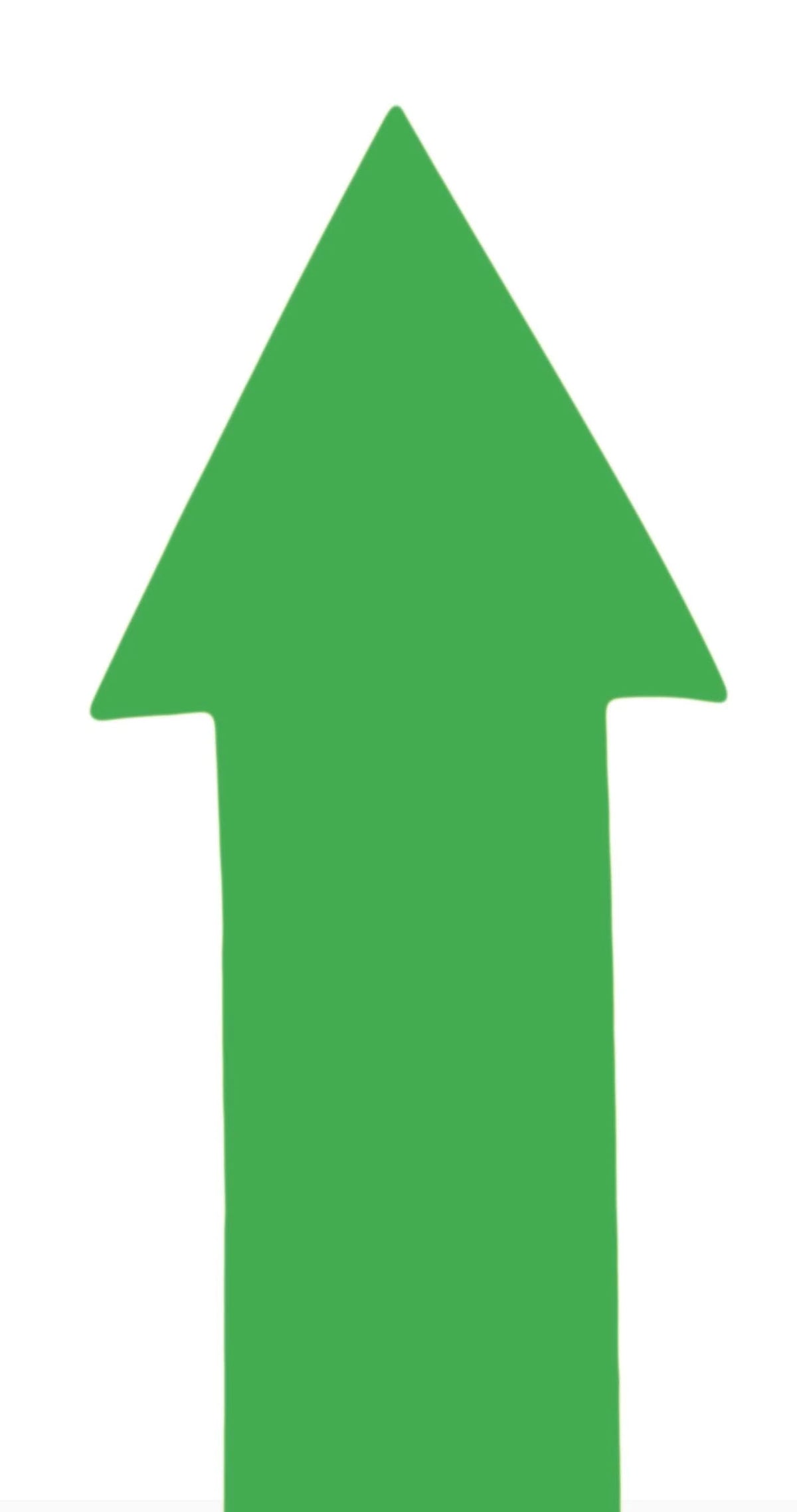Set van 4 vloerpijlen