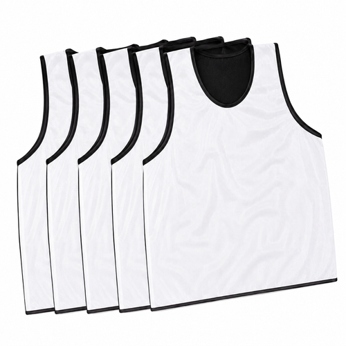 Set of 5 Reversible training bibs
