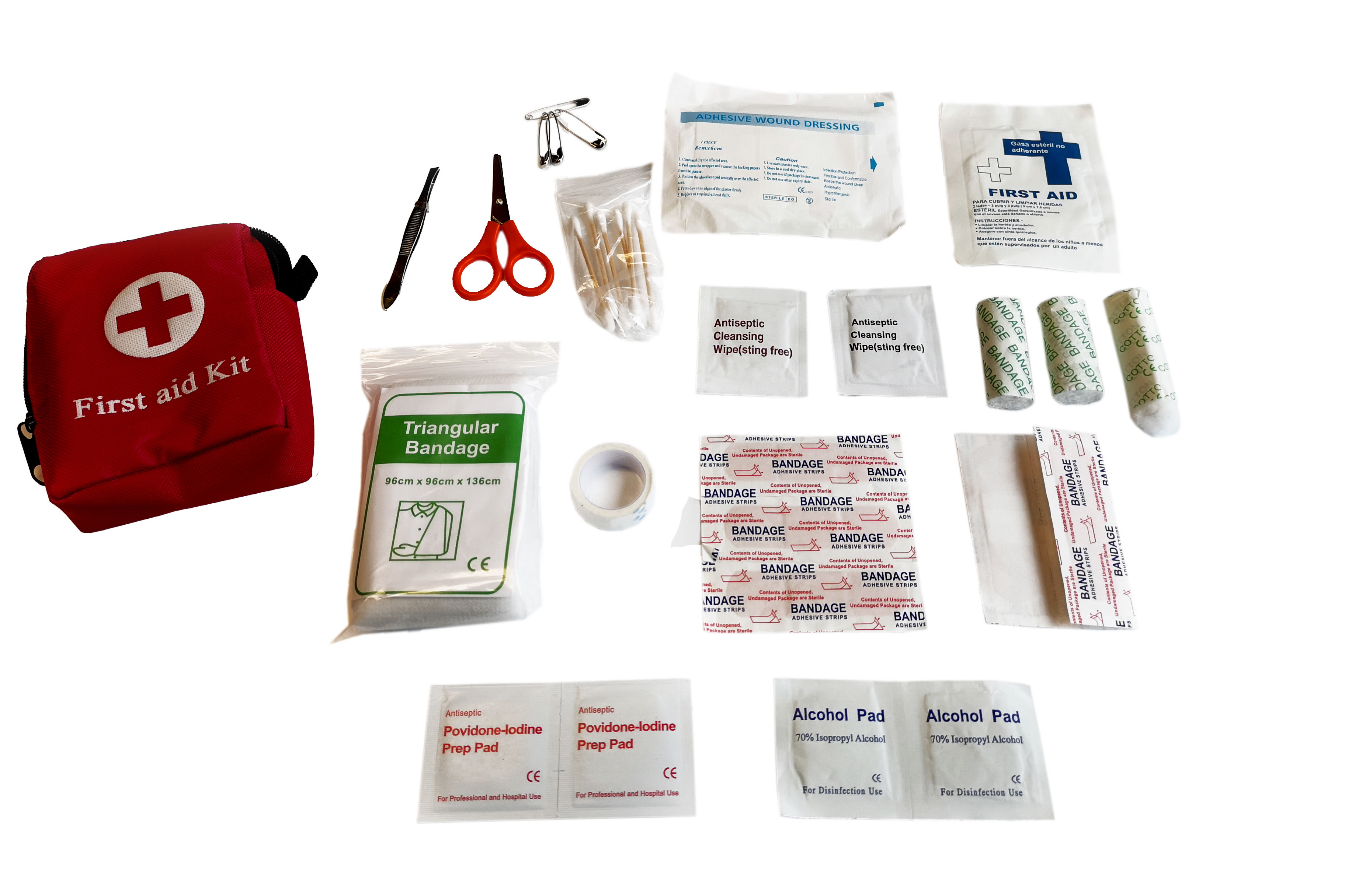 Complete first aid kit