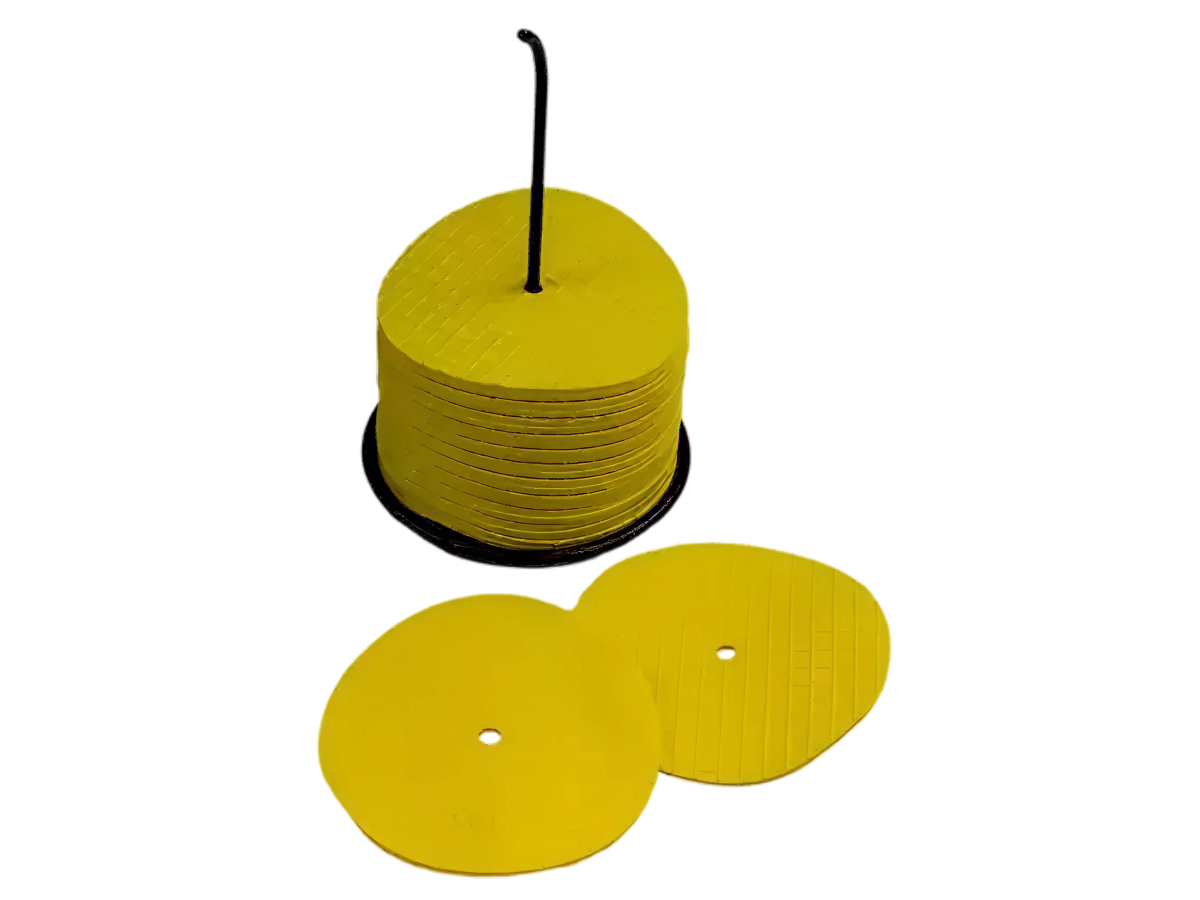 Set of 24 small marking discs diameter with stand and carry bag