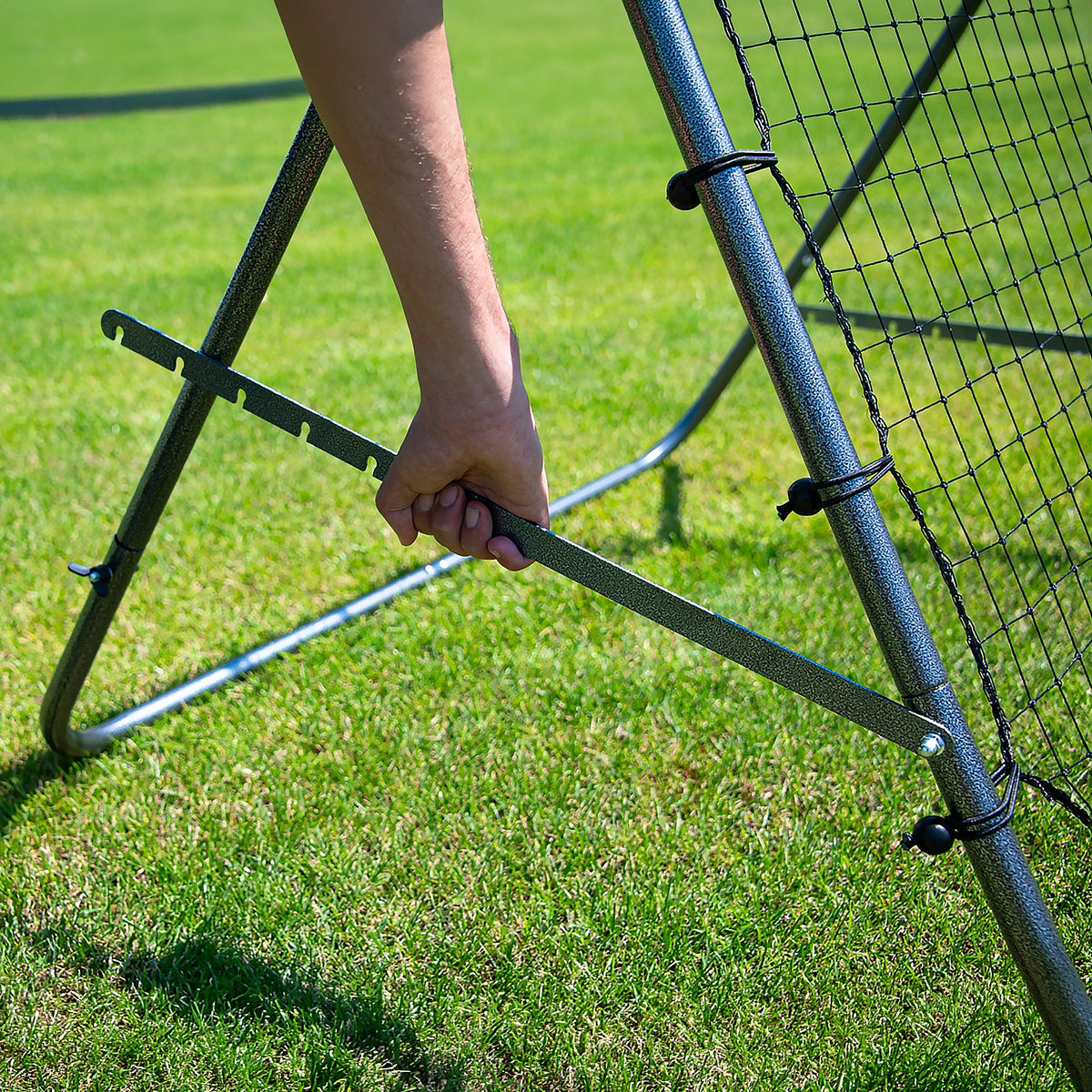 Rebounder set with inflatable ball Powershot