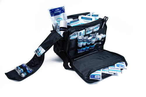 Medical first aid bag (equipped) with cold bomb