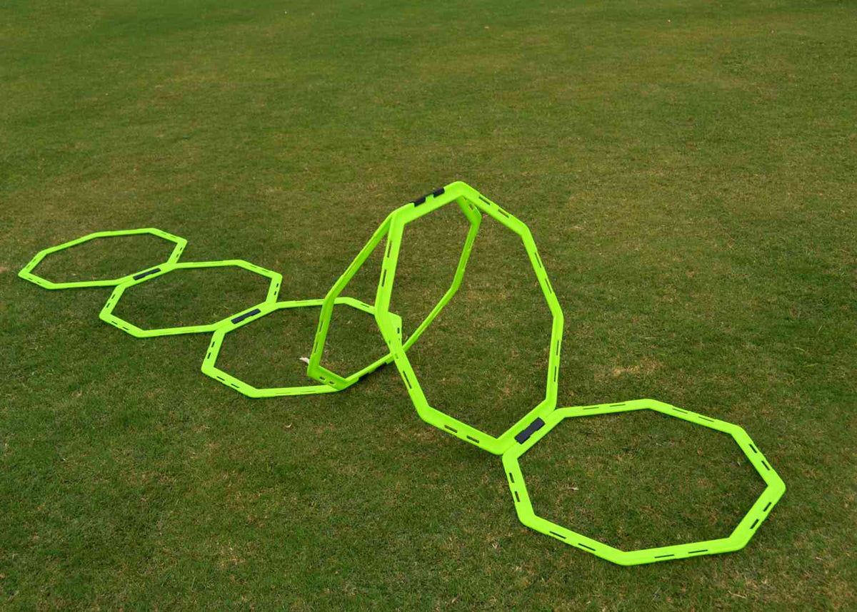 Achthoekige loopladder met draagtas