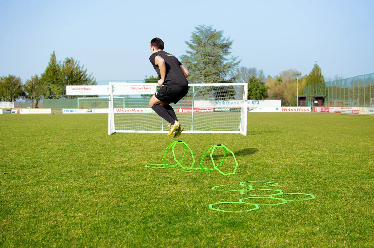Achthoekige loopladder met draagtas