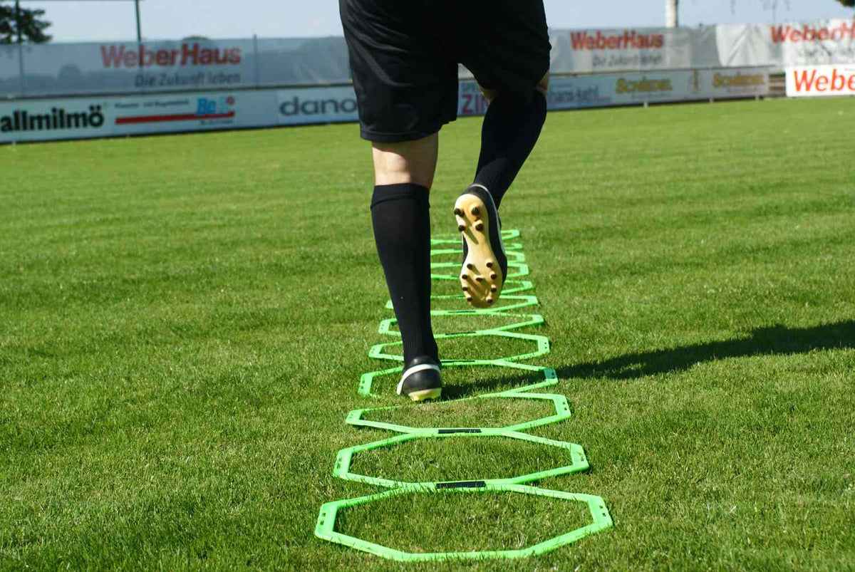 Achthoekige loopladder met draagtas