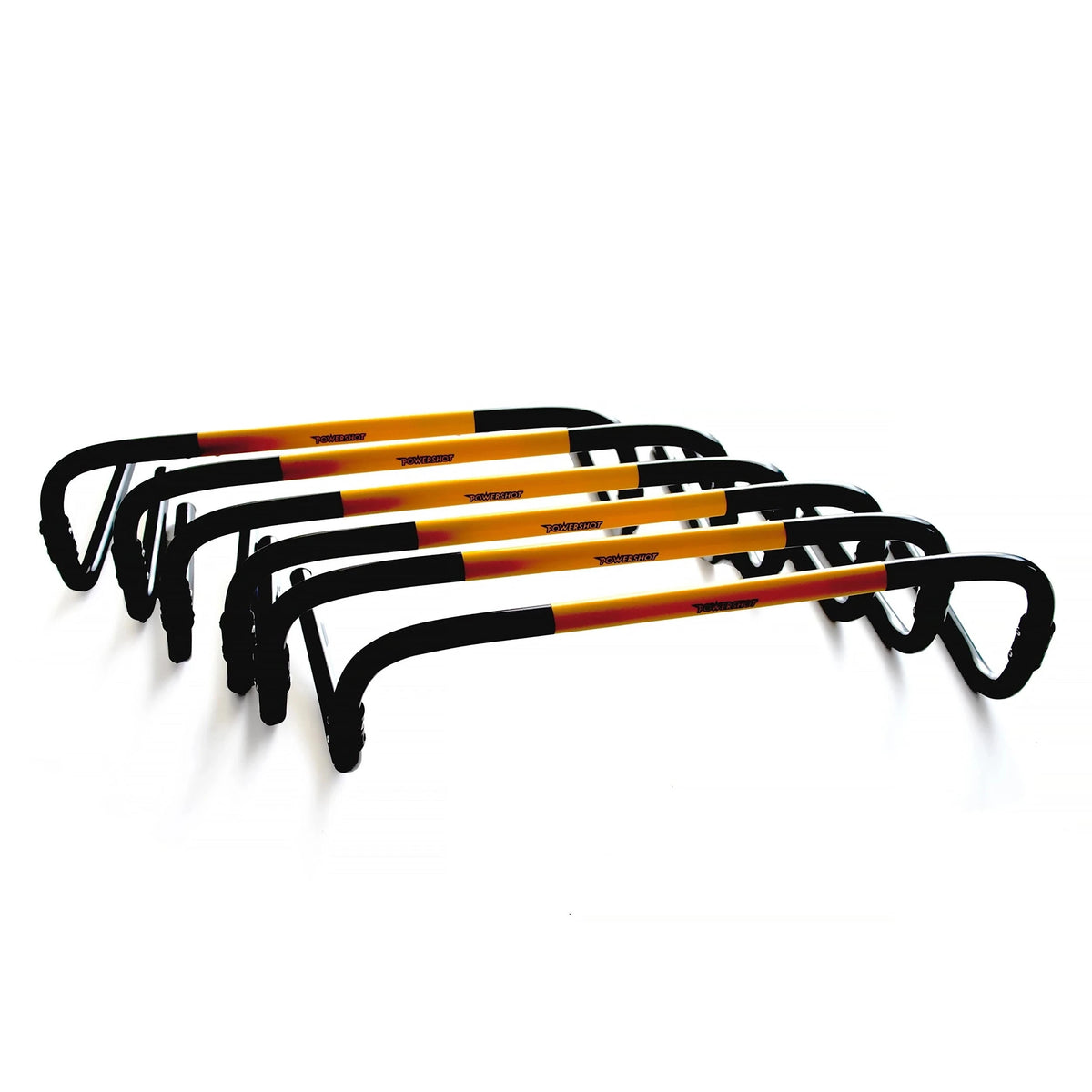 Set van 6 zelfterugverende trainingshorden – 20cm