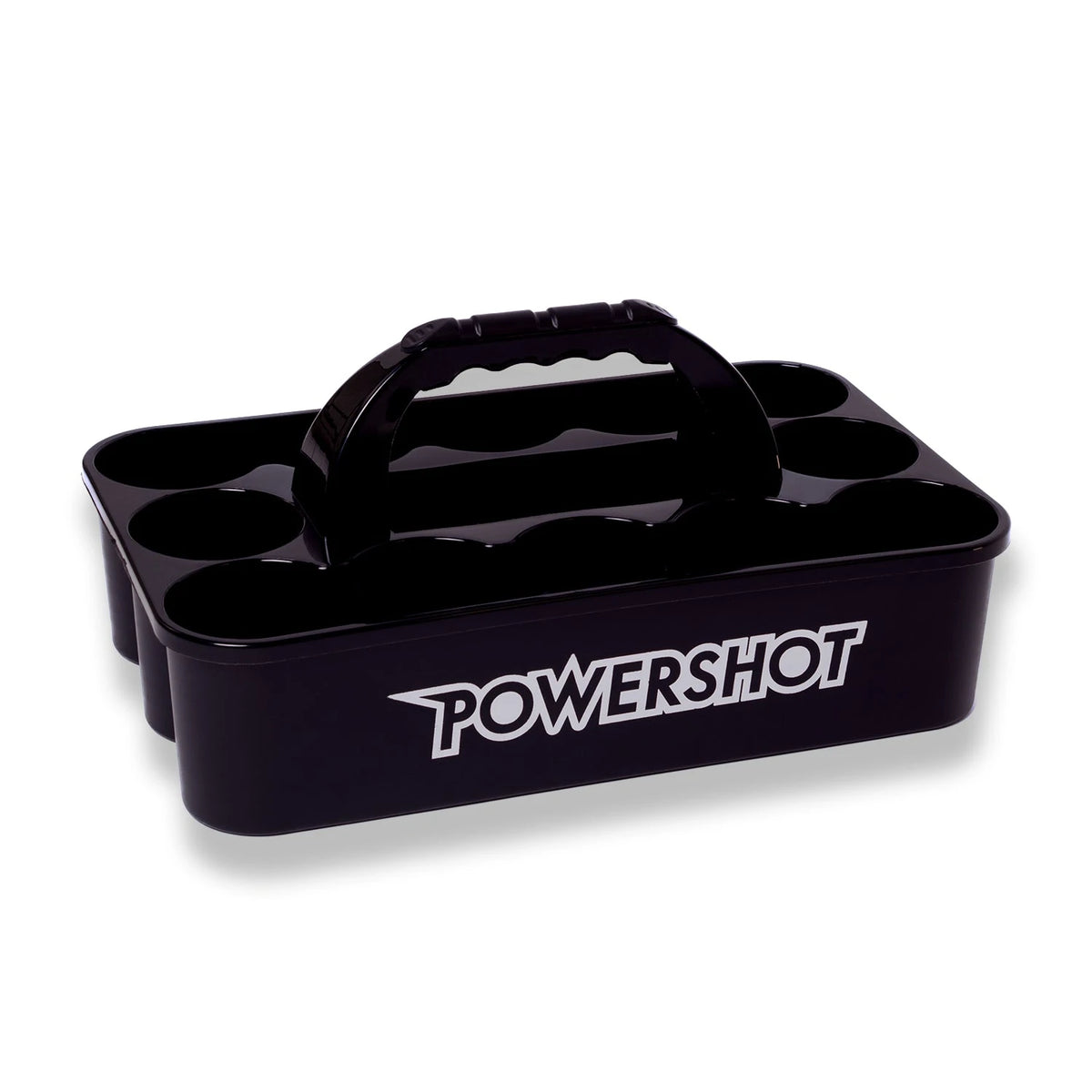 Bottle carrier holds up to 12 bottles Powershot