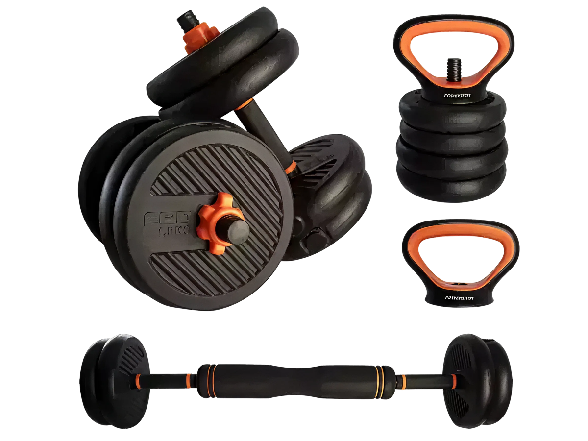 Complete bodybuilding kit - 20kg