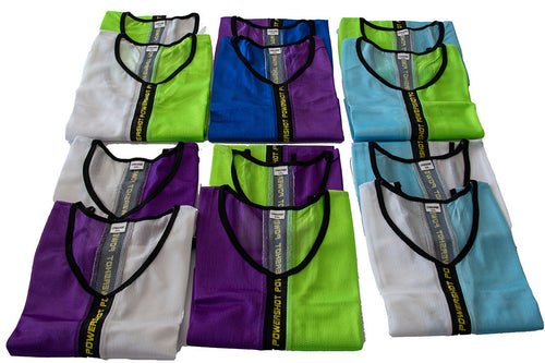 Set of 12 two tone chasubles - Adult size