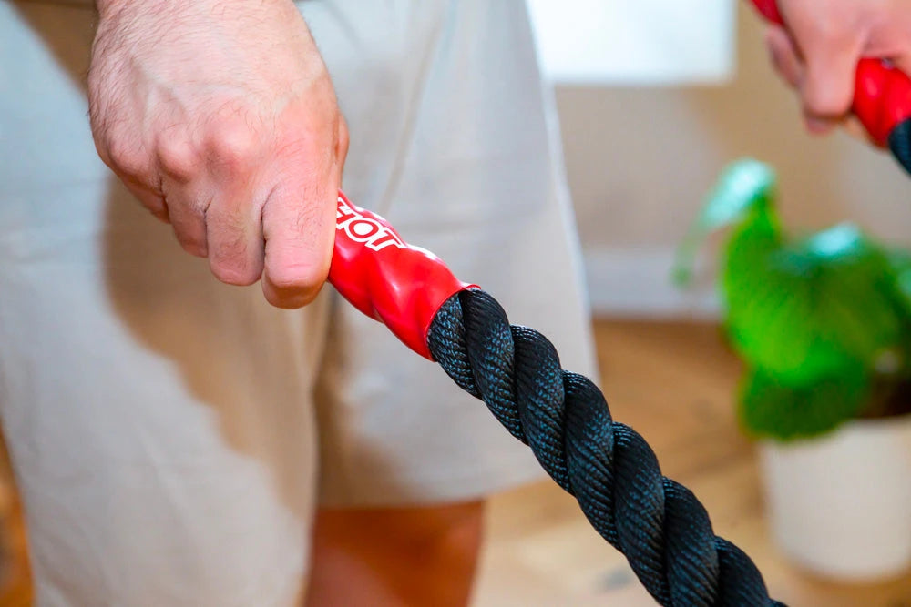 Battle rope - 9m x 0.038m met verankeringsset