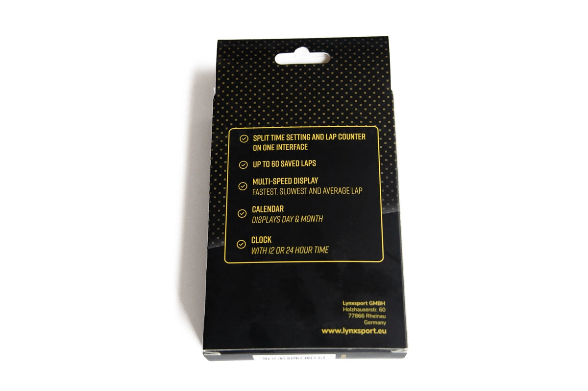 Stopwatch onthoudt tot 60 rondes - set van 3