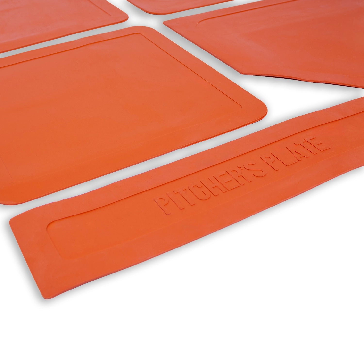 Kit of 3 aluminium baseball bats and balls with bases