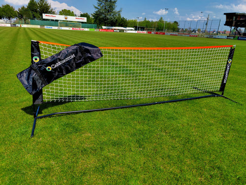 Tennis posts and net with carrying bag - 6m