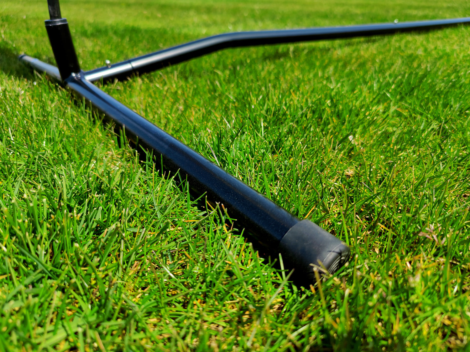 Tennis posts and net with carrying bag - 6m