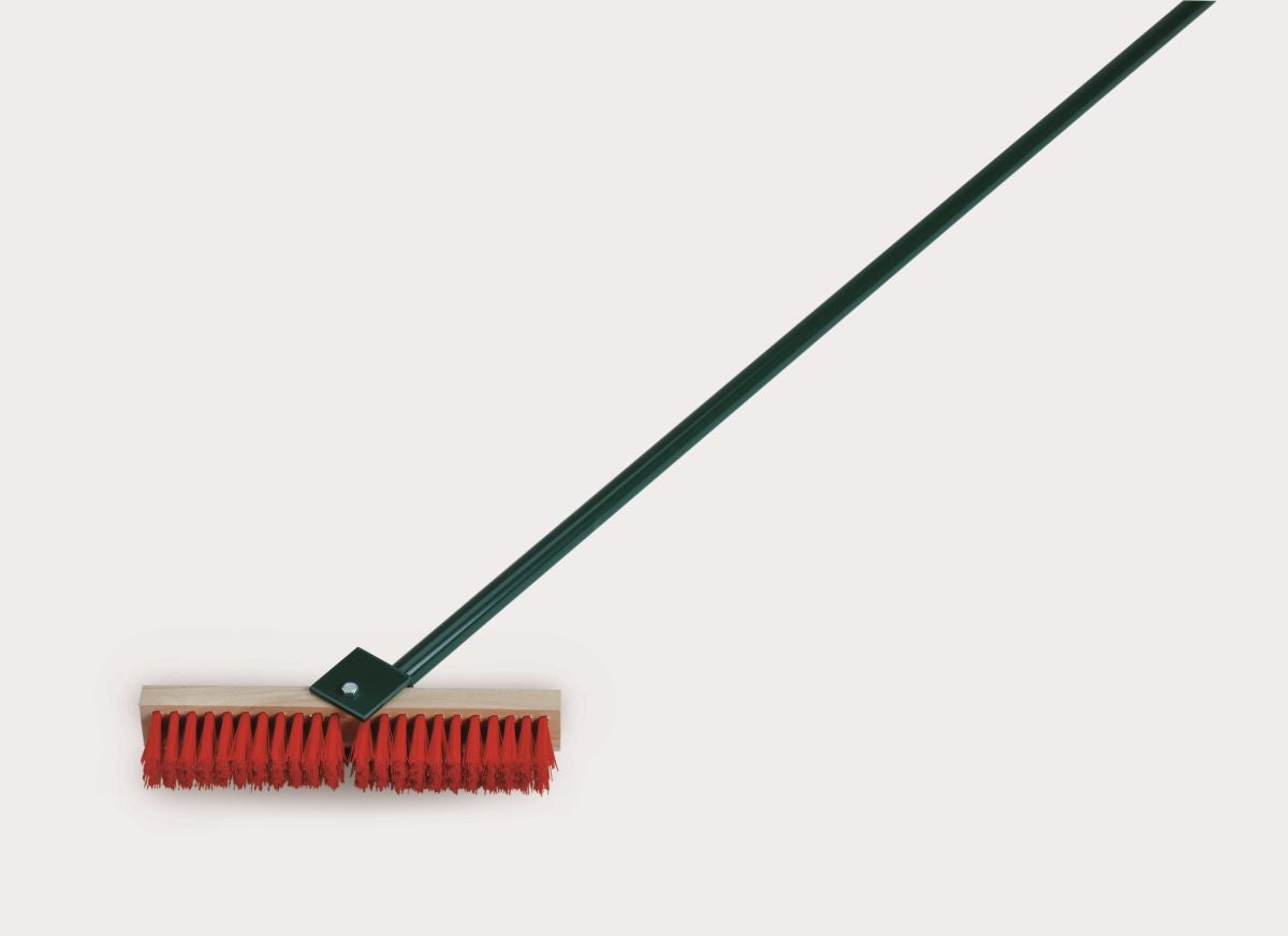 Tennis court line brush