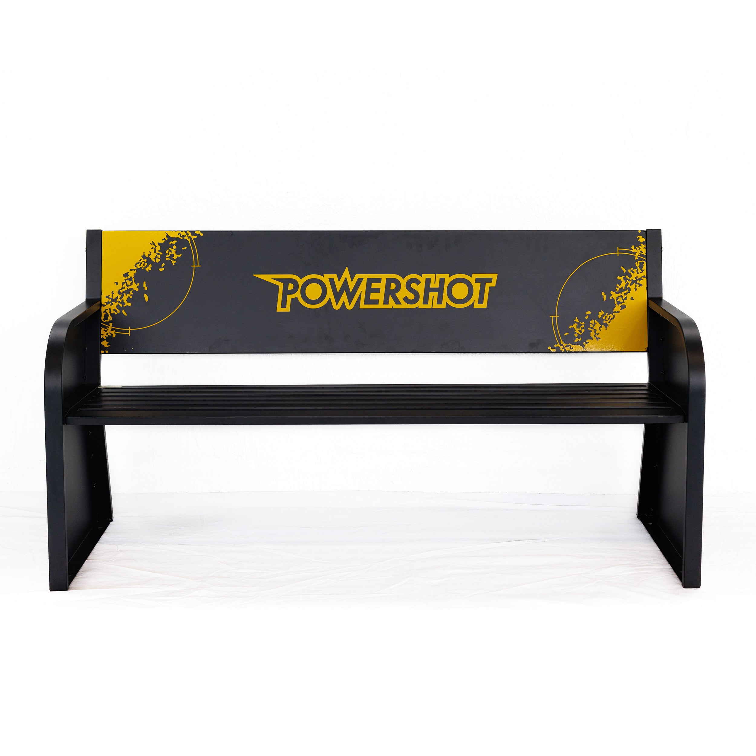 Advertising Tennis Court Bench – Steel