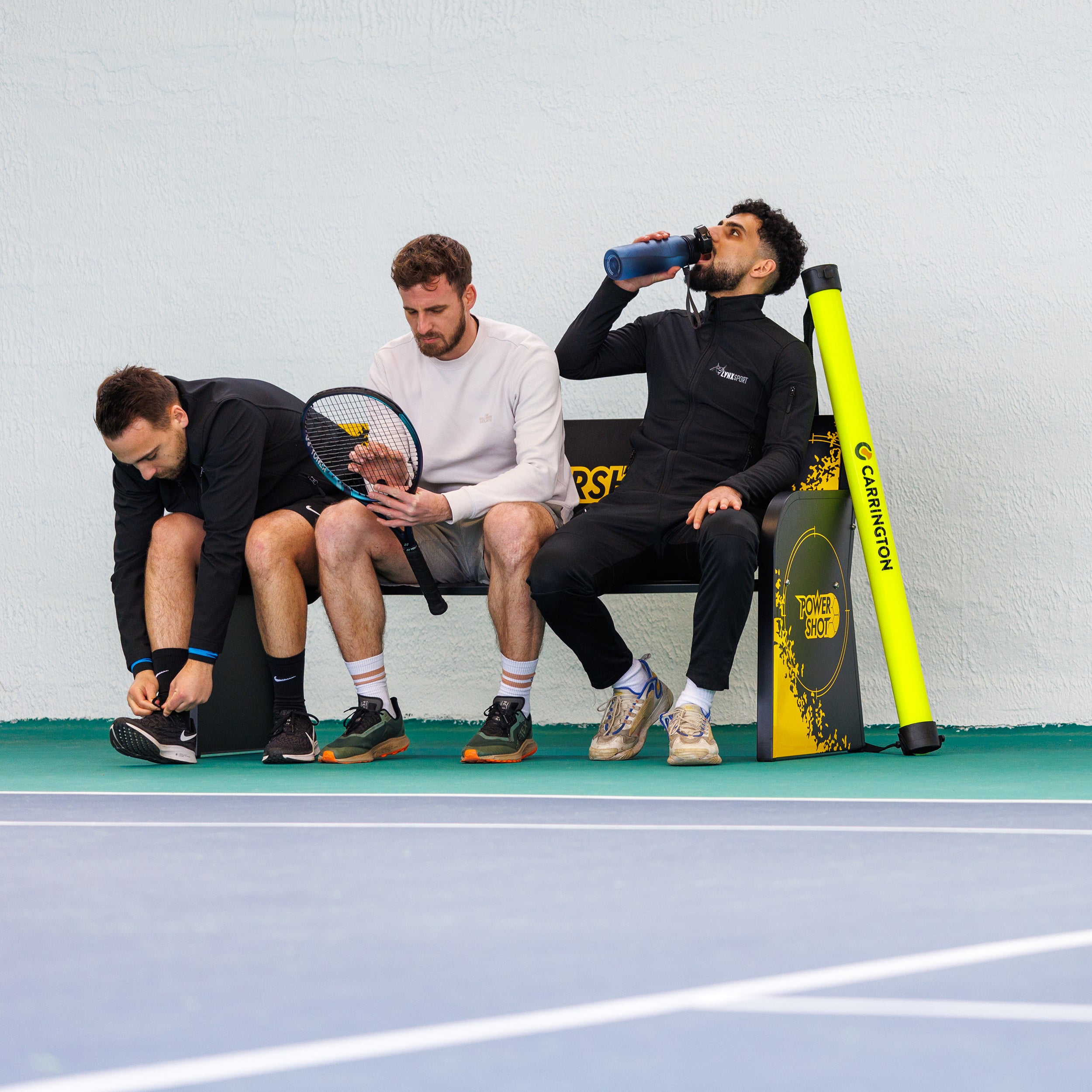Advertising Tennis Court Bench – Steel