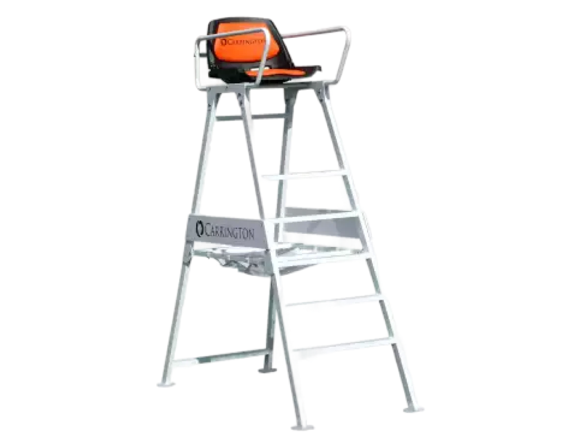 Umpire chair in aluminium