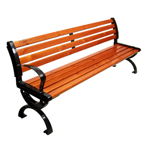 Tennis bench with backrest - 150 cm