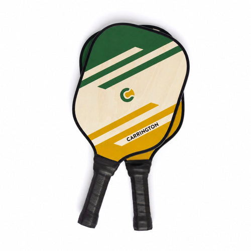 Pickleball - 2 eenvoudige houten paddle-rackets