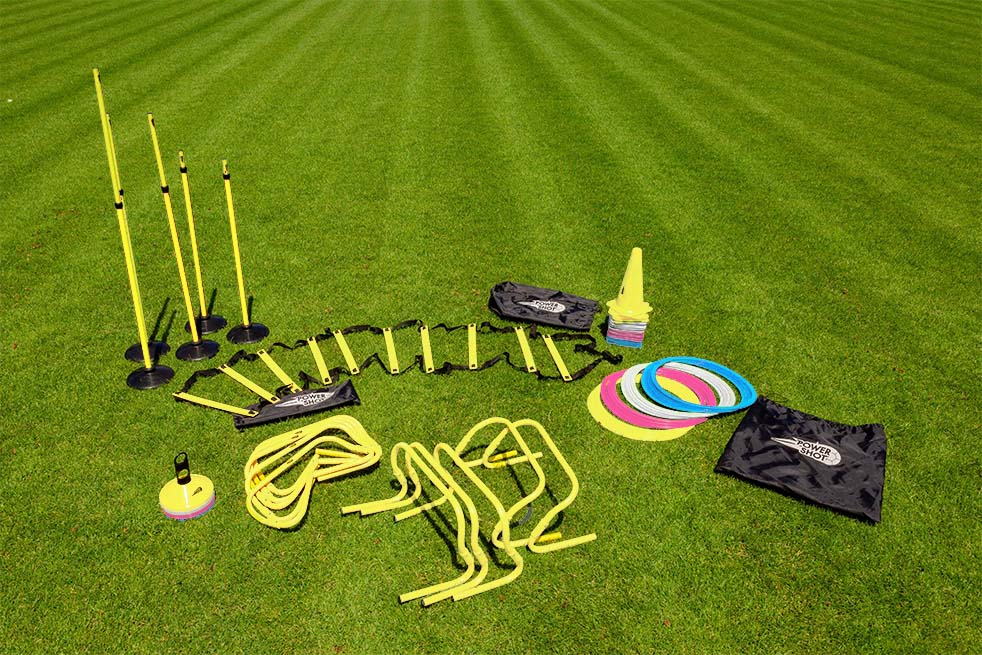 Professionele trainingsset met sporttas