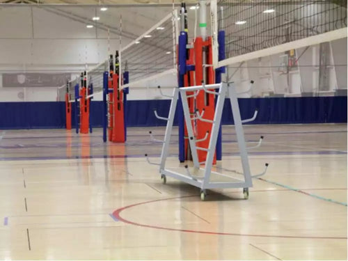 Volleyball Post Transport Trolley