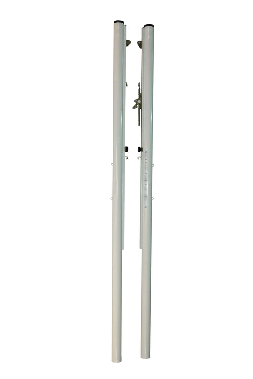 Volleybalpalen voor training met hulzen - diameter 90mm