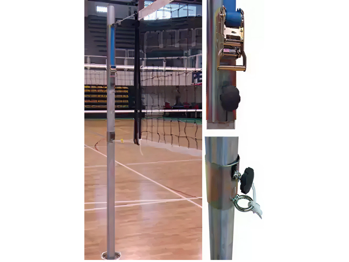Competition Volleyball Posts - Steel