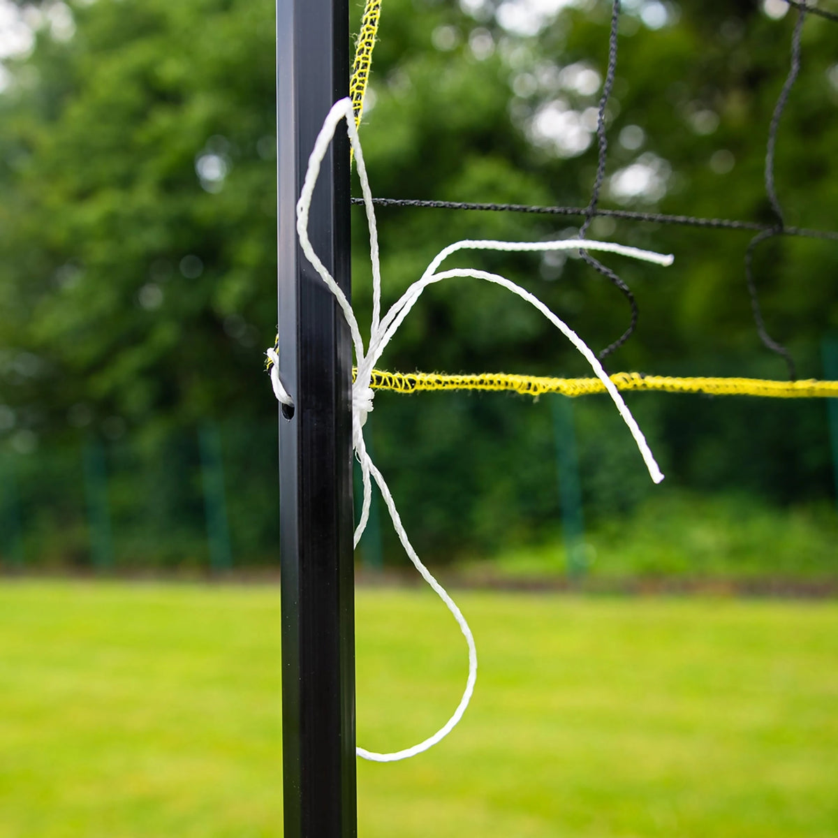 Volleybalset 6m met palen, net, bal en pomp