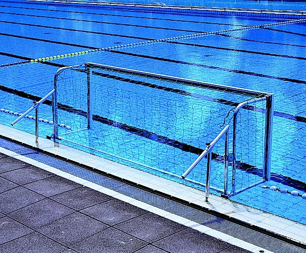 Vaste waterpolo-doelen (paar) - 300cm x 90cm