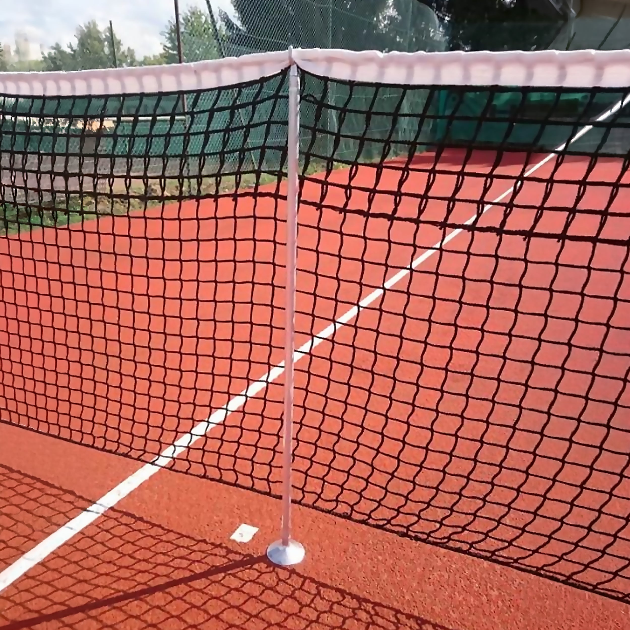 Pair of tennis single posts