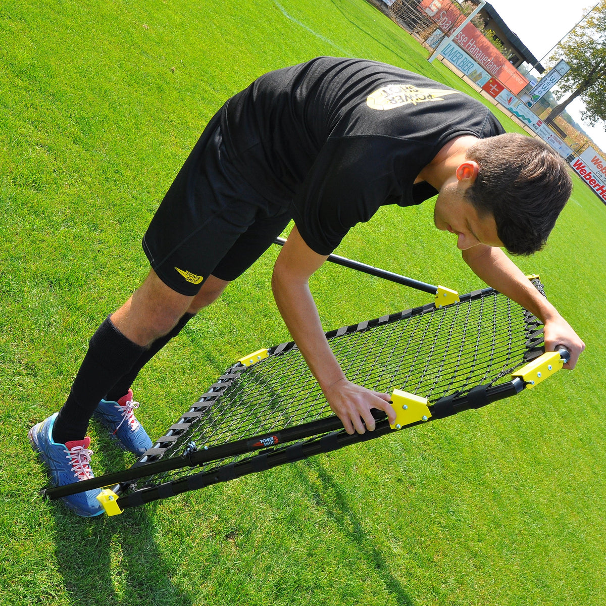 Foldable bounce net - 1.2m x 1.2m with carry bag Powershot