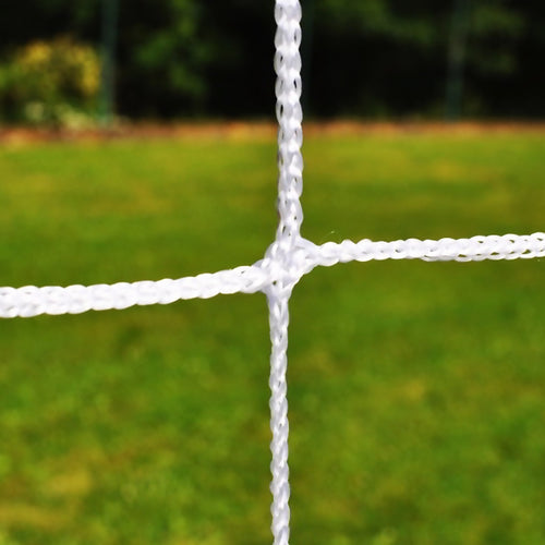 Football net white - 2mm - 3m x 2m x 0.5m x 1.2m