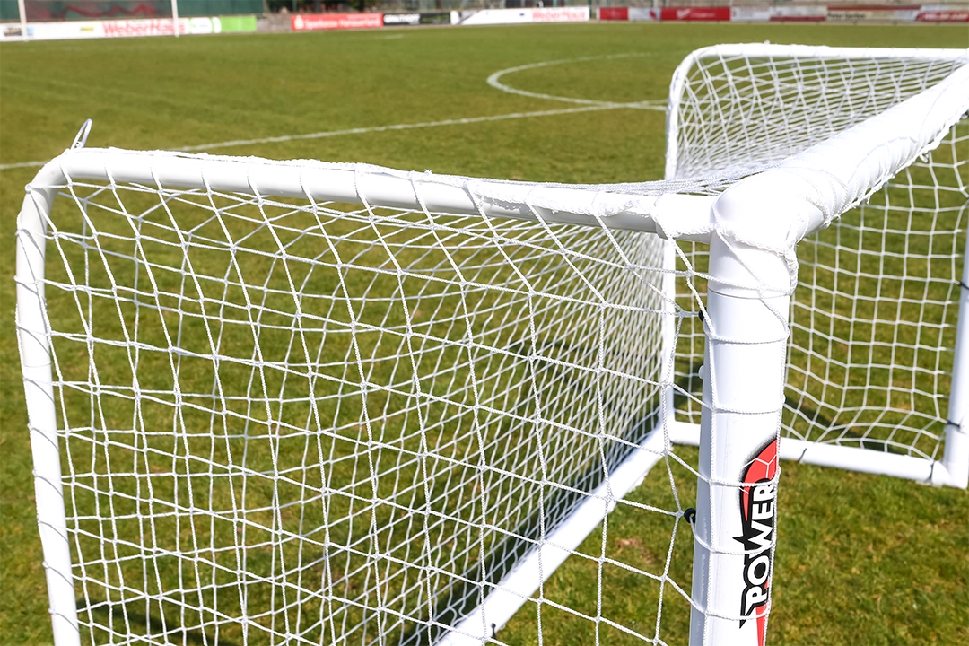 STADIUM Football goal - 1.8m x 1.2m - uPVC - White