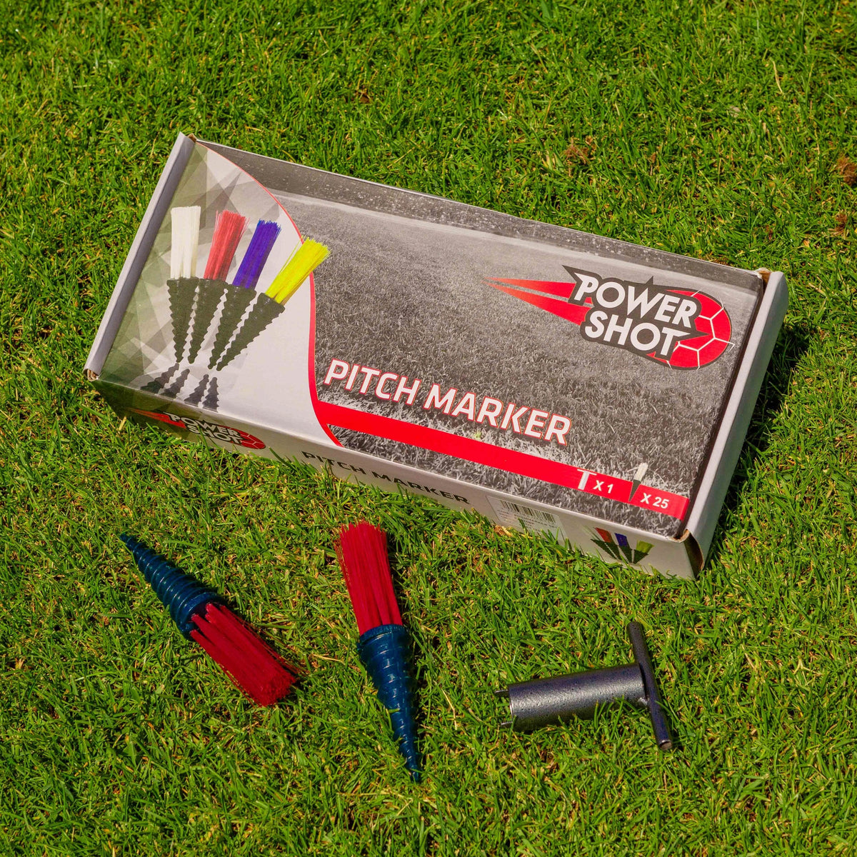 Set of 25 Pitchmarker implants Powershot