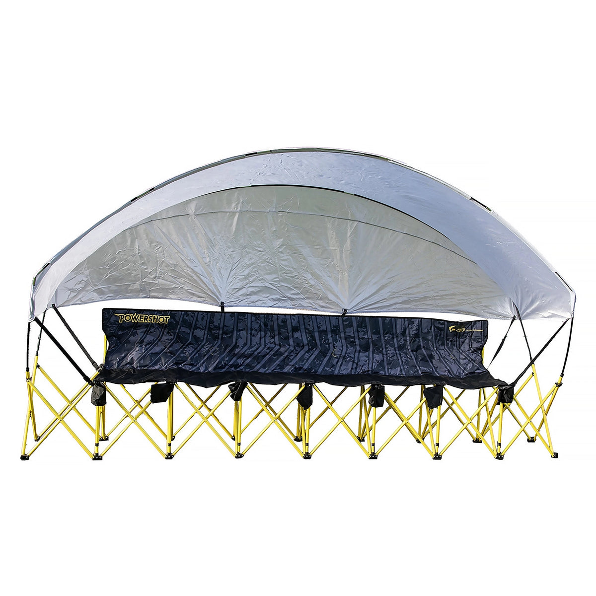 6-seater covered folding bench Powershot