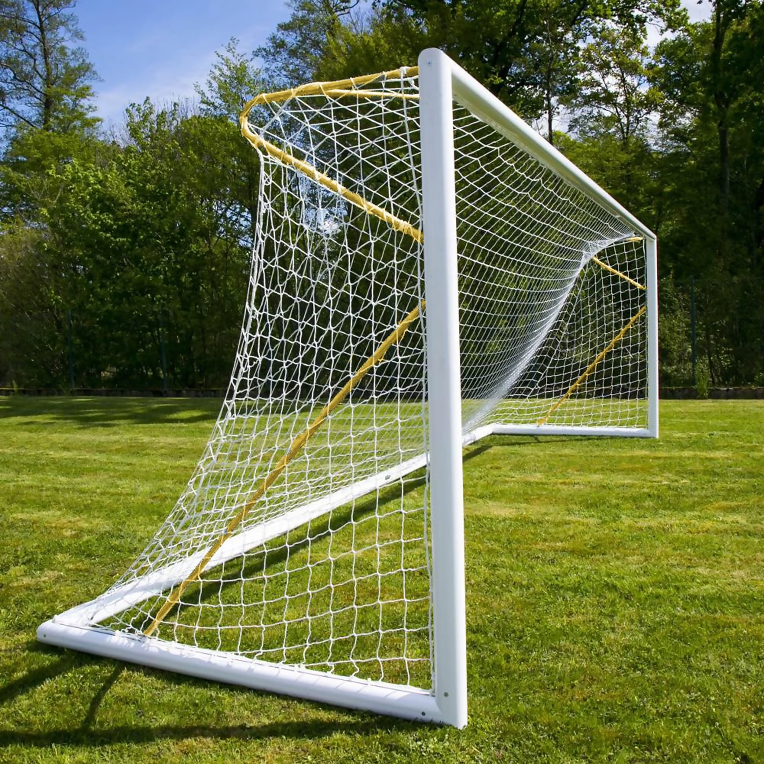 Transportable professional 11-a-side football goal aluminium - 7.32 m x 2.44 m