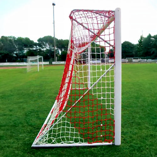 Full-Size Transportable Aluminium Football Goal - 7.32m x 2.44m