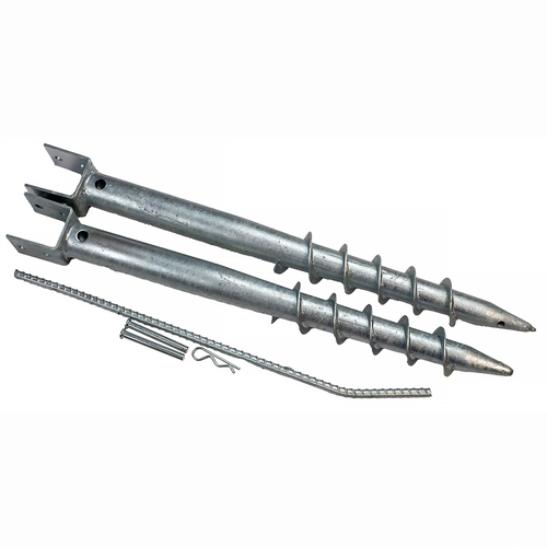 Ground Anchor - Set of 2 for 38 cm x 1.8 cm football goals