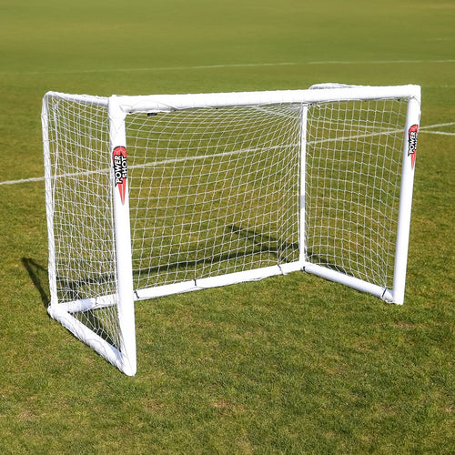 STADIUM Football goal - 1.8m x 1.2m - uPVC - White