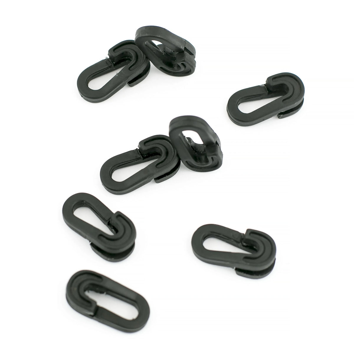 Set of 40 black net clips Powershot