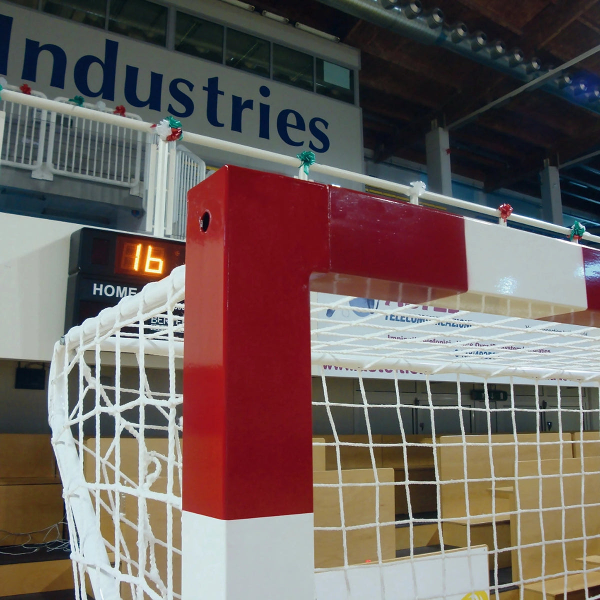 Handbaldoel met grondpotten - 3m x 2m - aluminium