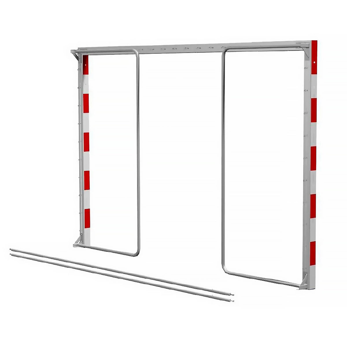 Transporteerbaar en opvouwbaar aluminium handbaldoel - 3m x 2m