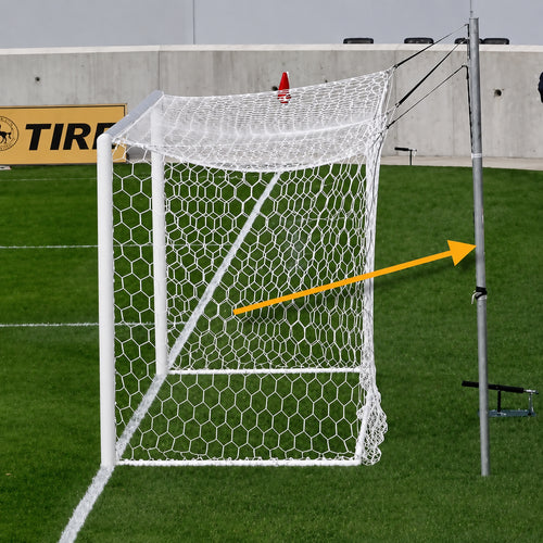 Football Goal Net Support Posts (pair) 2.70m above ground