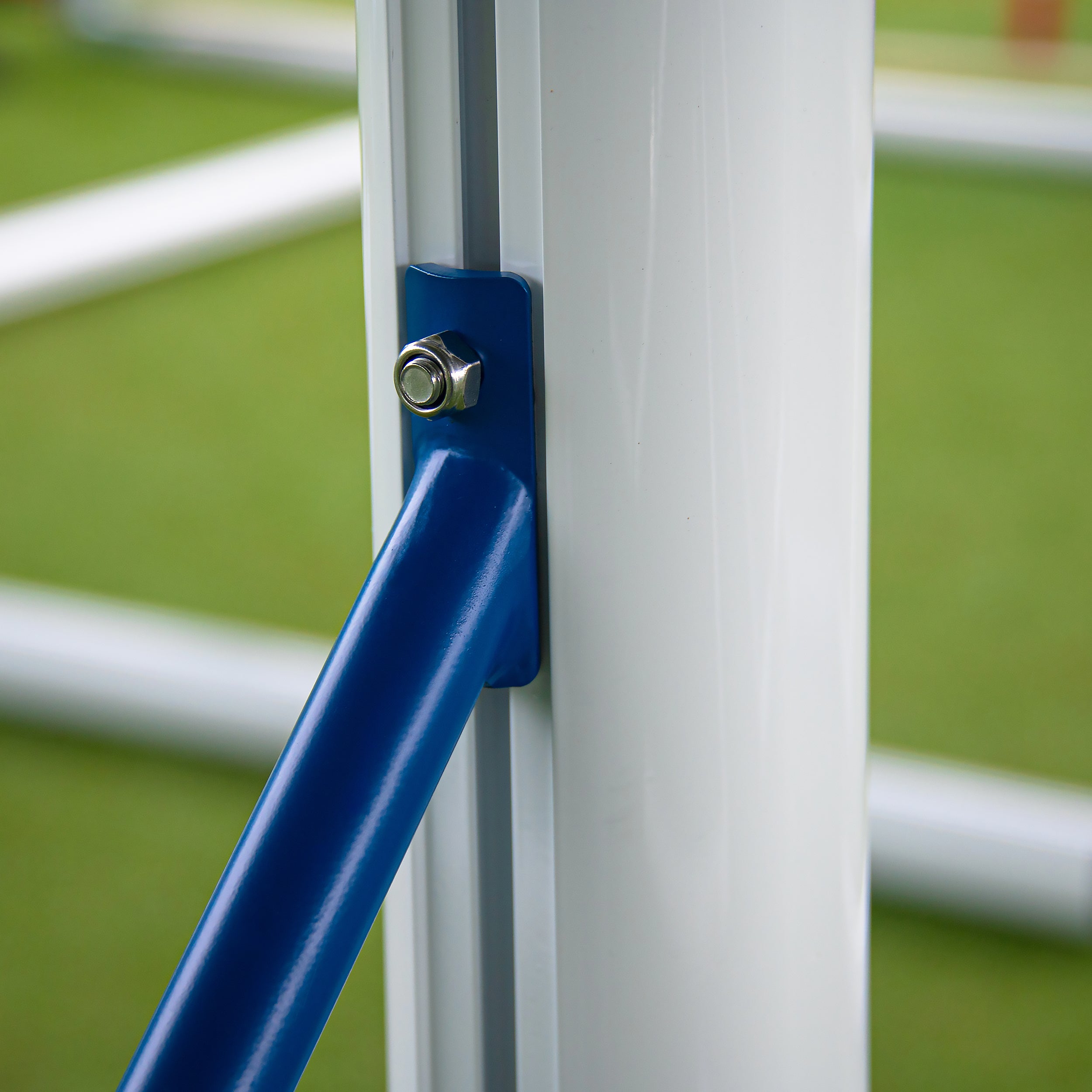 Transportable professional 11-a-side football goal aluminium - 7.32 m x 2.44 m