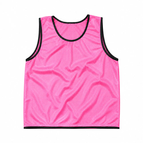 Coloured training bib pink - adult